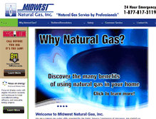 Tablet Screenshot of midwestnaturalgas.com